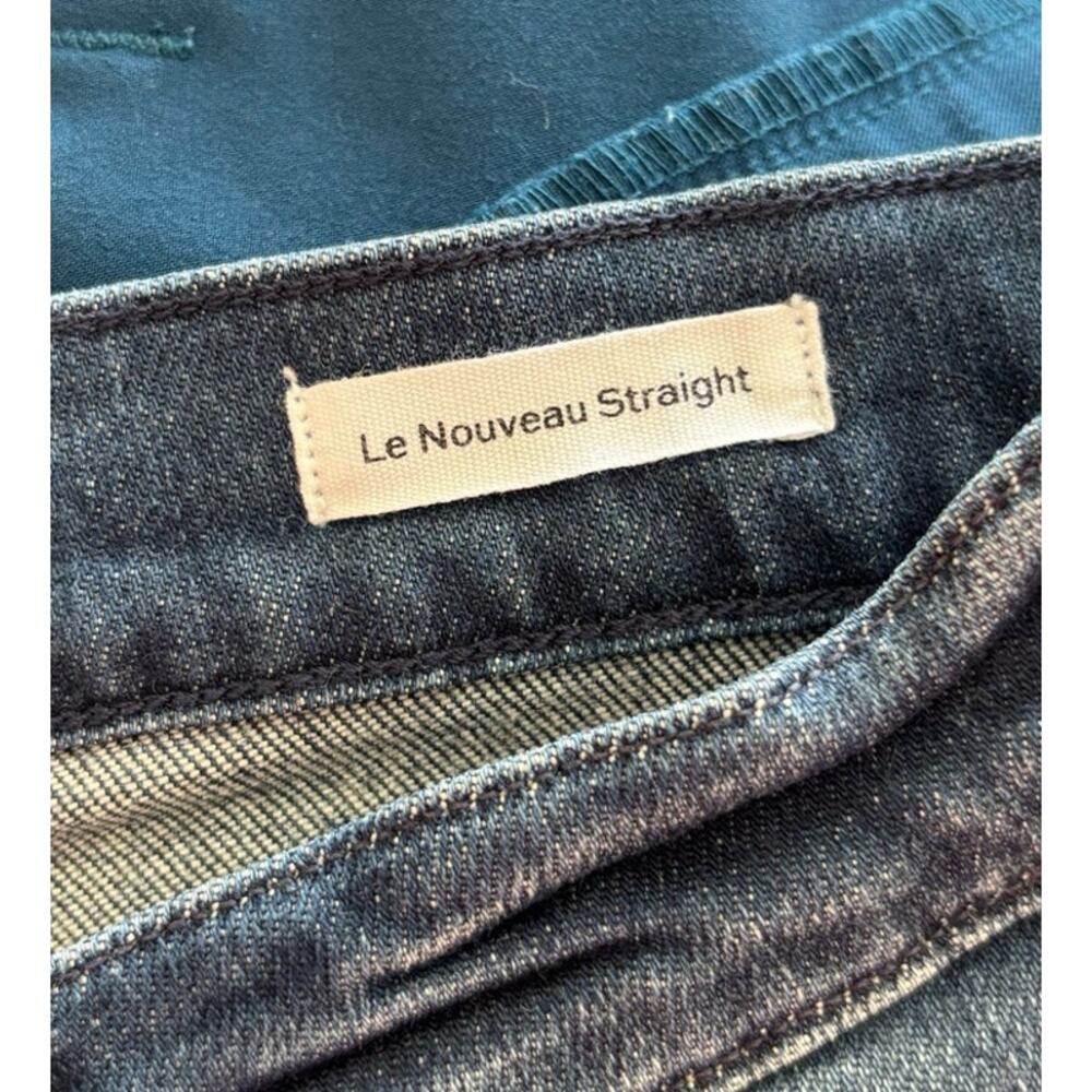 Dark Wash Women's FRAME Lola Le Nouveau Straight Jeans 28 - Picture 7 of 7
